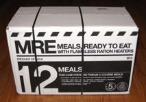 Meal Kit Supply 12-pack of 3-course MREs
