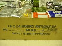 British  24-Hour Operational Ration Pack