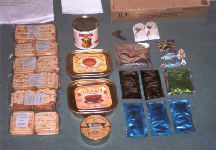 Russian 24-Hour Individual Food Ration Contents