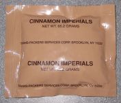 Front package of Eversafe Cinnamon Imperials (Red Hots)